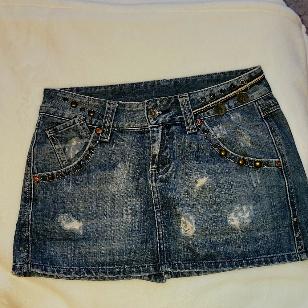 Denim skirt